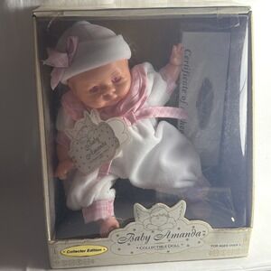 Vintage RARE Collector Edition Baby Amanda Collectible doll
